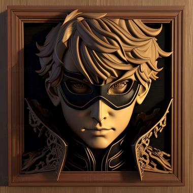 3D model Persona 5 Royal game (STL)